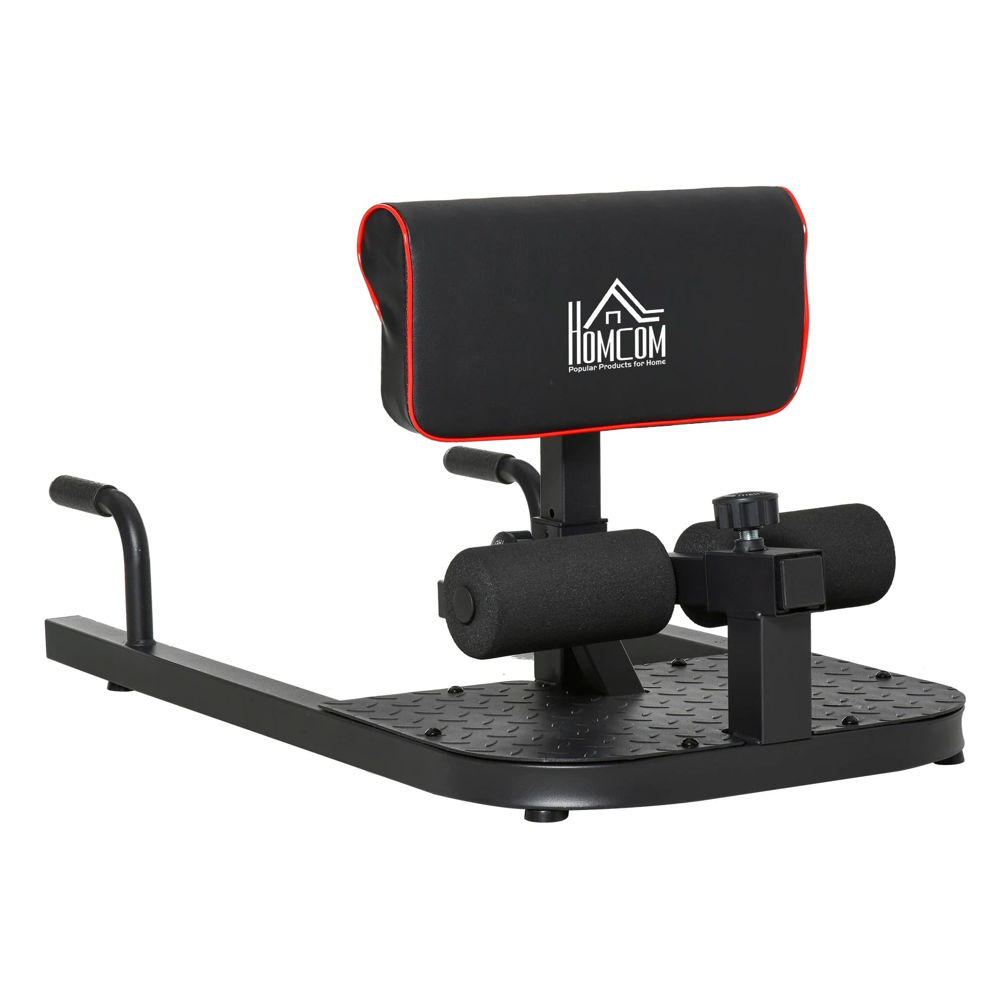 HOMCOM Sissy Squat Ginocchio Trainer Leg Trainer Glutei addominali Trainer