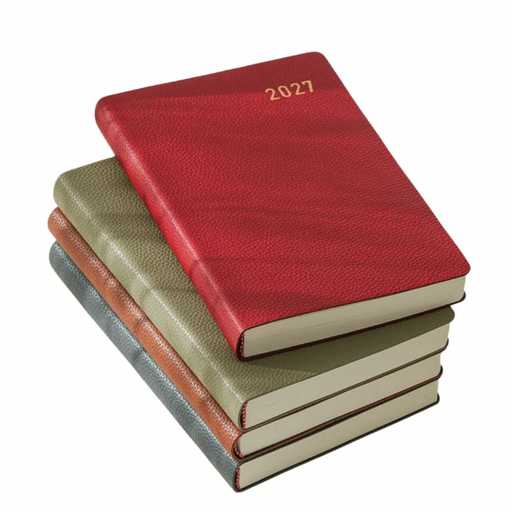 Nuovo Agenda A5 2027 con Calendario, Manuale di Efficienza, Blocco Note in Inglese, Lista delle Cose da Fare, Forniture per Scuola e Ufficio