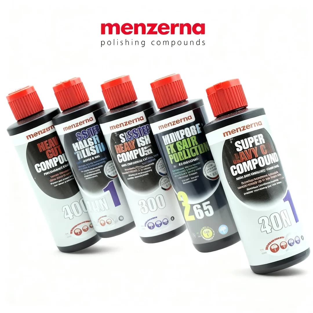 125ml Menzerna Agente Lucidante Riparazione Graffi Specchio Restauro Composti di Lucidatura Cera Vernice In Fibra di Carbonio Per Lucidatura Auto