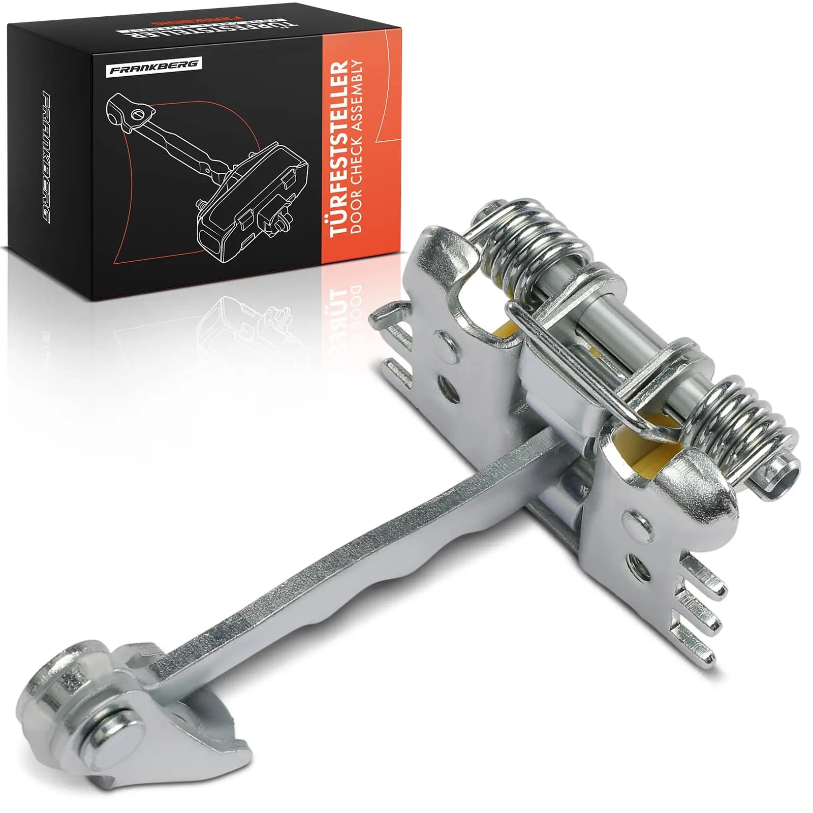 Frankberg 1x Piastra di Fissaggio Cinghia Ferma Porta Anteriore per Renault Laguna III Grandtour 2.0L 804310001R 804301448R