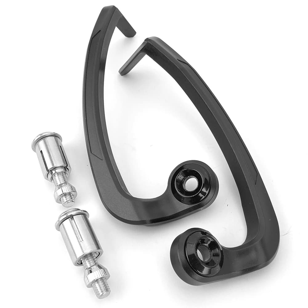 Manopole per manubrio moto Protezione leve freno frizione Protezione universale per manubrio da 22 mm con paramani con foro interno da 18 mm