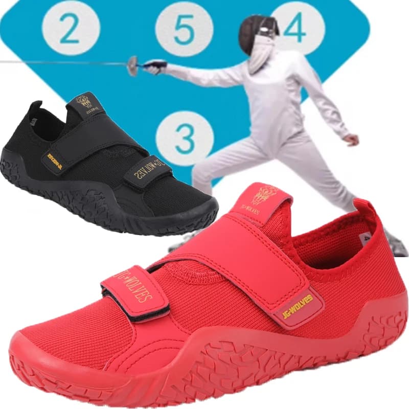 Scarpe da scherma professionali da uomo e da donna, scarpe da allenamento da competizione per recinzioni da coppia, scarpe da sollevamento pesi