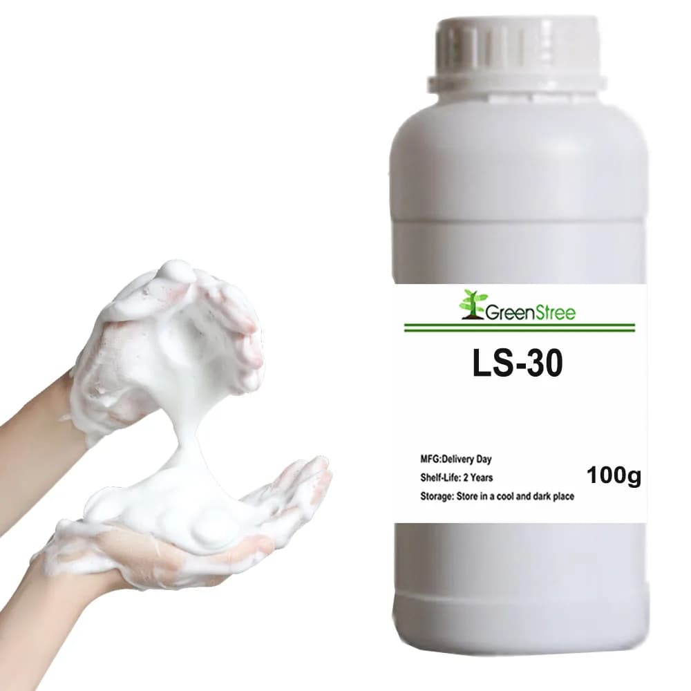 Agente schiumogeno di aminoacidi Sodium Lauroyl Sarcosinate LS-30 Shampoo detergente Materia prima