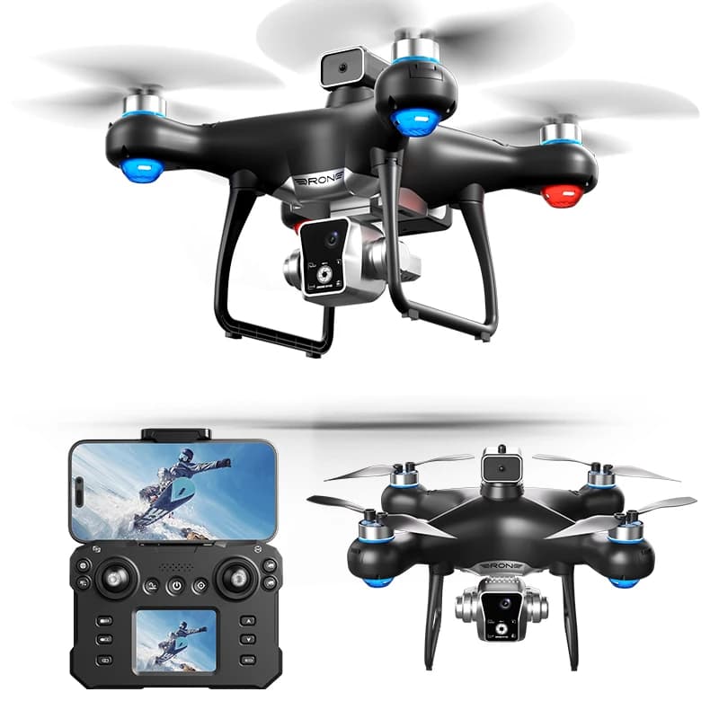 Drone Professionale 2026 KY102 MAX 5G Brushless con Doppia Fotocamera 8K, Schermo e Evitamento Ostacoli, per Fotografia Aerea, Pieghevole