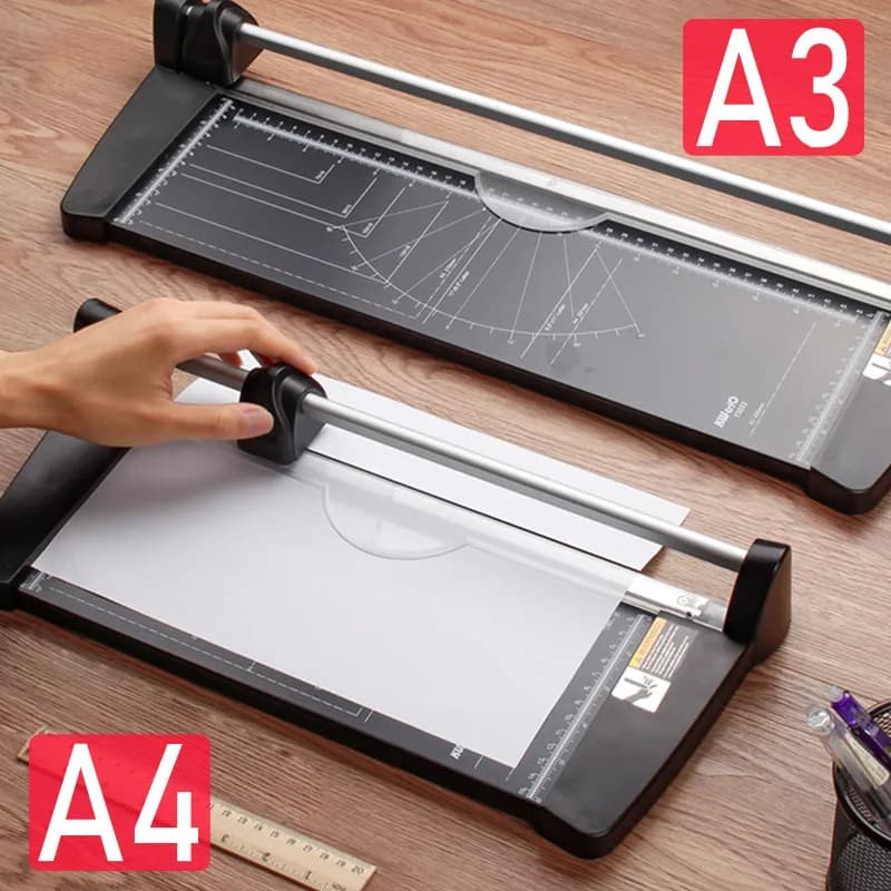 KW-trio portatile in lega A4 A3 di precisione tagliacarte foto trimmer fai da te Scrapbook strumenti di taglio tappetino bordo Home Office Supplie