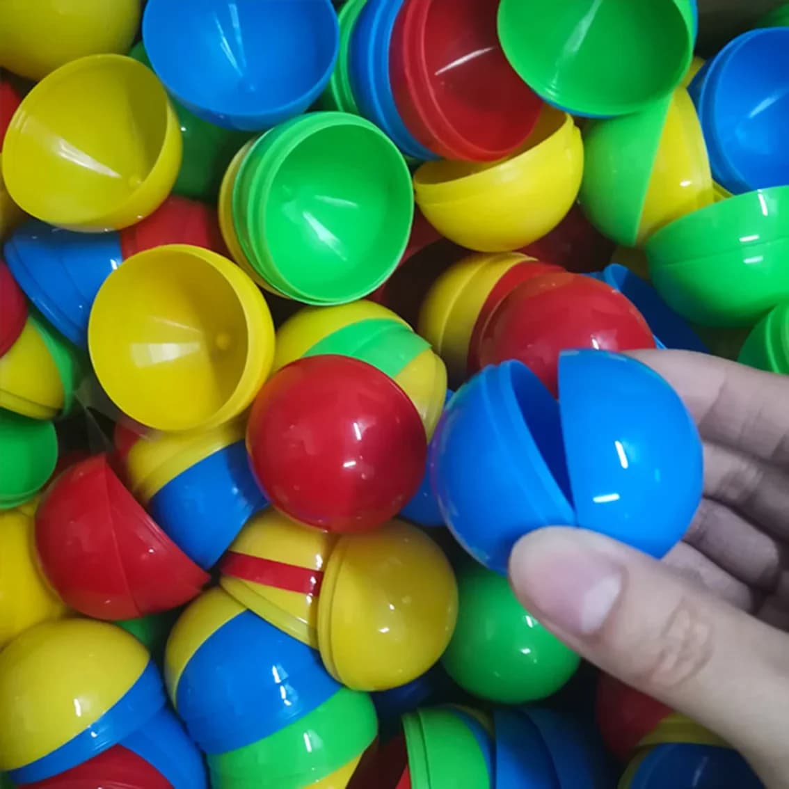 3.2/4/5 centimetri di Plastica Lotteria Palla Lotteria Disegno Palle PP Hollow Apribile Gioco Palla Attività Interessante Gioco Palle Puntelli per la