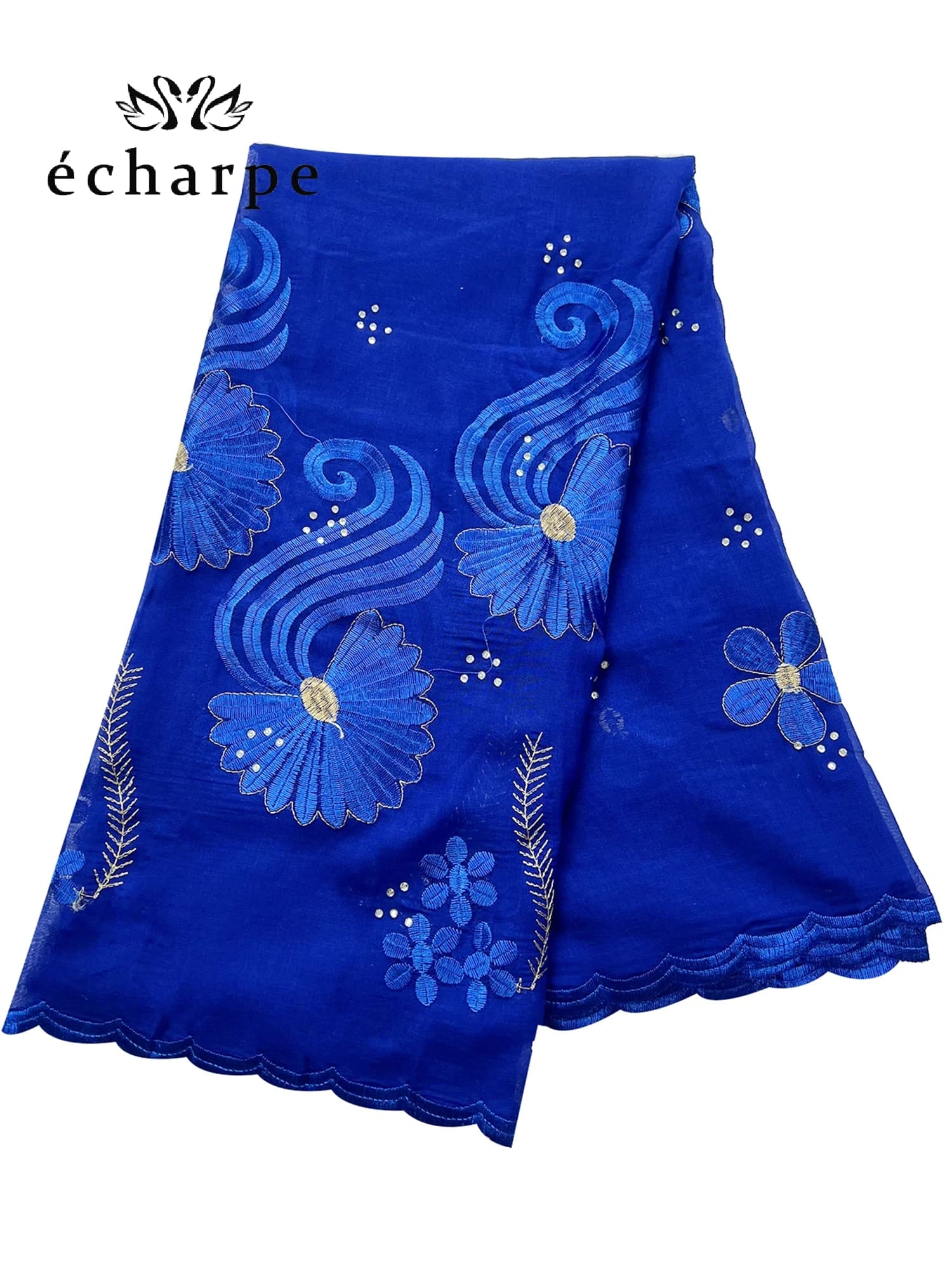 2022 Nuovo Dubai Sciarpa Per Le Donne Musulmane Africano 100% Cotone Hijab Islam Hijab Pashmina Turbante Foulard Ricamo Scialli