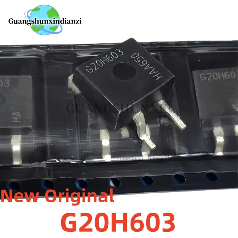 5-10-20PCS 100% Nuovo Originale IGB20N60H3 TO-263 G20H603 TO263 IGB20N60 600V 20A MOS transistor ad effetto di campo Migliore Qualità In Magazzino