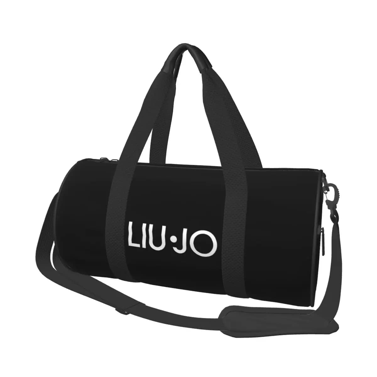 L-Liu-Jo Borsa da viaggio rotonda di grande capacità per donna e uomo, borsa da viaggio, borsa da viaggio per uomo, borsa da palestra di grande