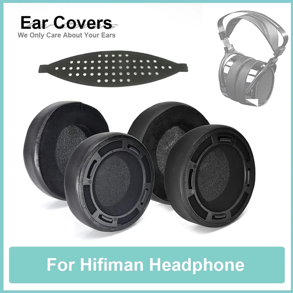 HE6SE HE5SE HE560 I-ROCKS ND400I auricolari per Hifiman Headpad cuscinetti per le orecchie in pelle di pecora confortevole