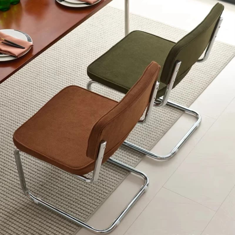 Sedia da Ufficio in Stile Medievale con Schienale a Forma di Arco, Sgabello Moderno e Versatile per Sala da Pranzo e Spazi di Lavoro