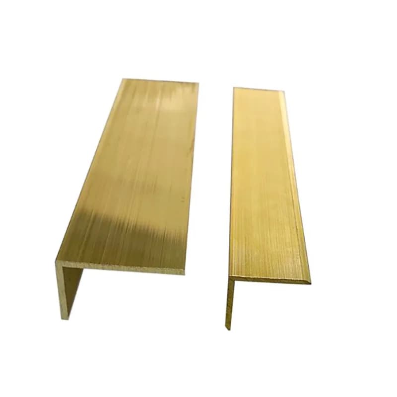 Barra per asta per piastra lucidante ad angolo in ottone a forma di L 5 mm 10 mm 15 mm 20 mm