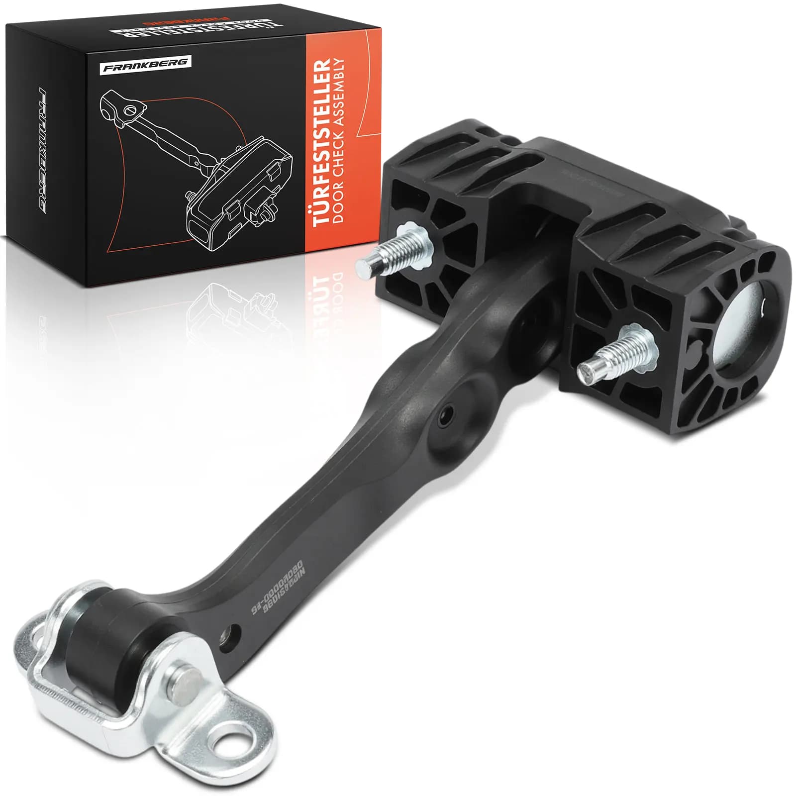 Fermo porta anteriore Frankberg 1x con piastre per Fiat Ducato Citroën Peugeot 1358220080 1394172080