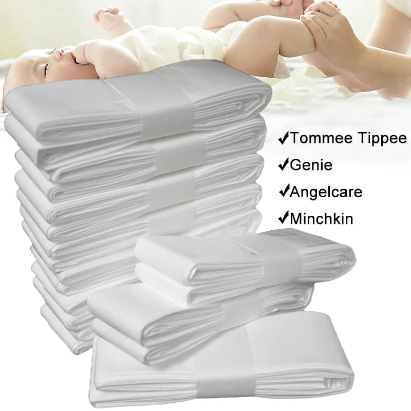 1/5/10 Pezzi Sacchetti di Ricambio per Contenitore Pannolini Angelcare, Sangenic Tommee Tippee, Twist & Click, Genie