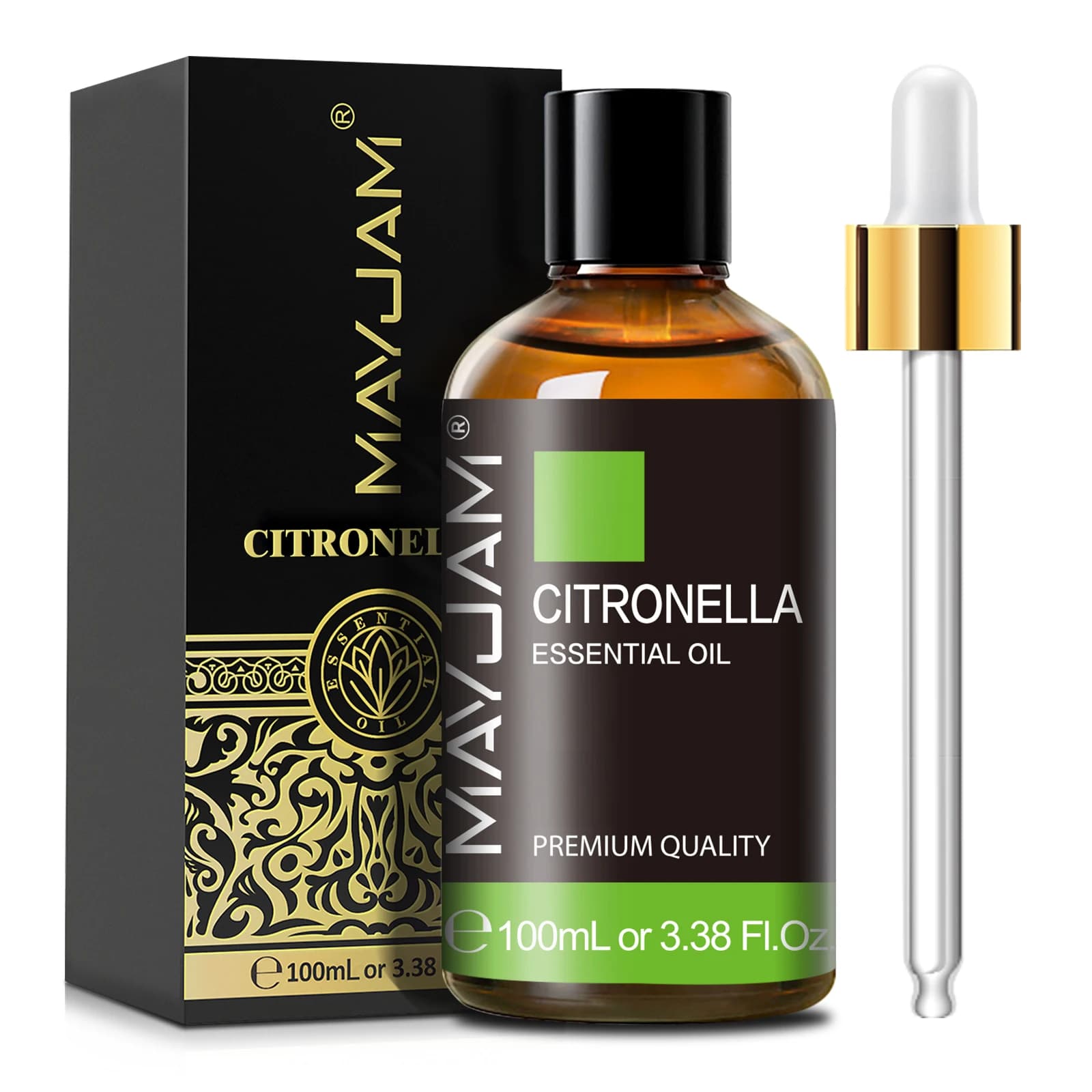 Mayjam Olio Essenziale 100ml Citronella Cannella Legno di Cedro Vetiver Cajeput Finocchio Salvia Olio Aromaterapia per Diffusore Umidificatore