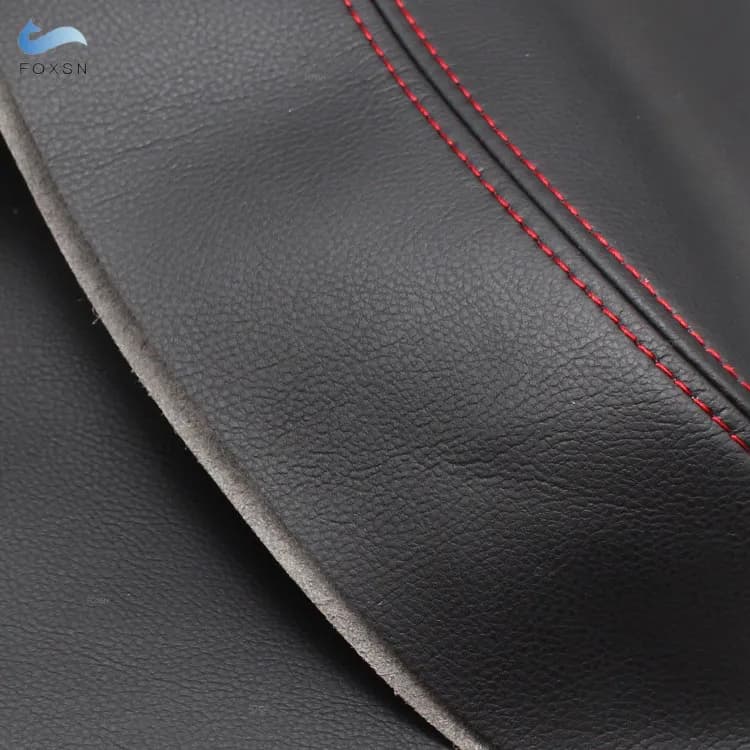 Car Styling Porta Interna Bracciolo Pannello di Copertura Trim Per Peugeot 3008 2011 2012 4 pz Accessori In Pelle Microfibra