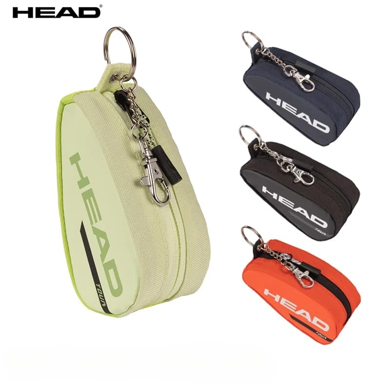 HEAD 2025 TOUR MINI Portachiavi Borsa da tennis Accessorio Simpatico pacchetto di chiavi da tennis con schema di colori Matcha