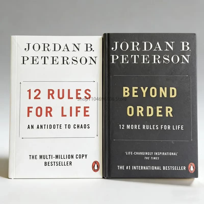 12 regole per la vita/dallo oltre dell'ordine di Jordan B. Peterson in libro in formato paperback in inglese
