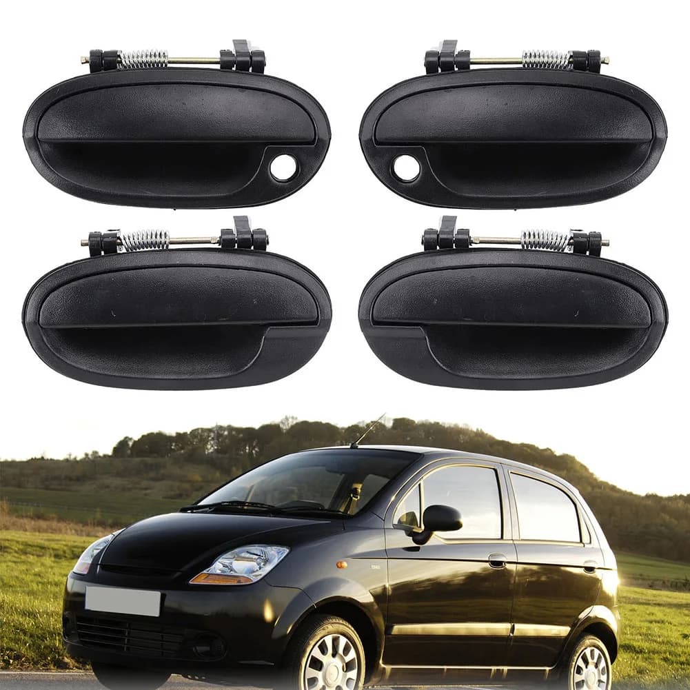 4/1 Pezzi Maniglie Esterne per Auto Chevrolet Spark 2010-2013 e Matiz 2005-2010, 96601472, 96601473, 96601474, 96601475