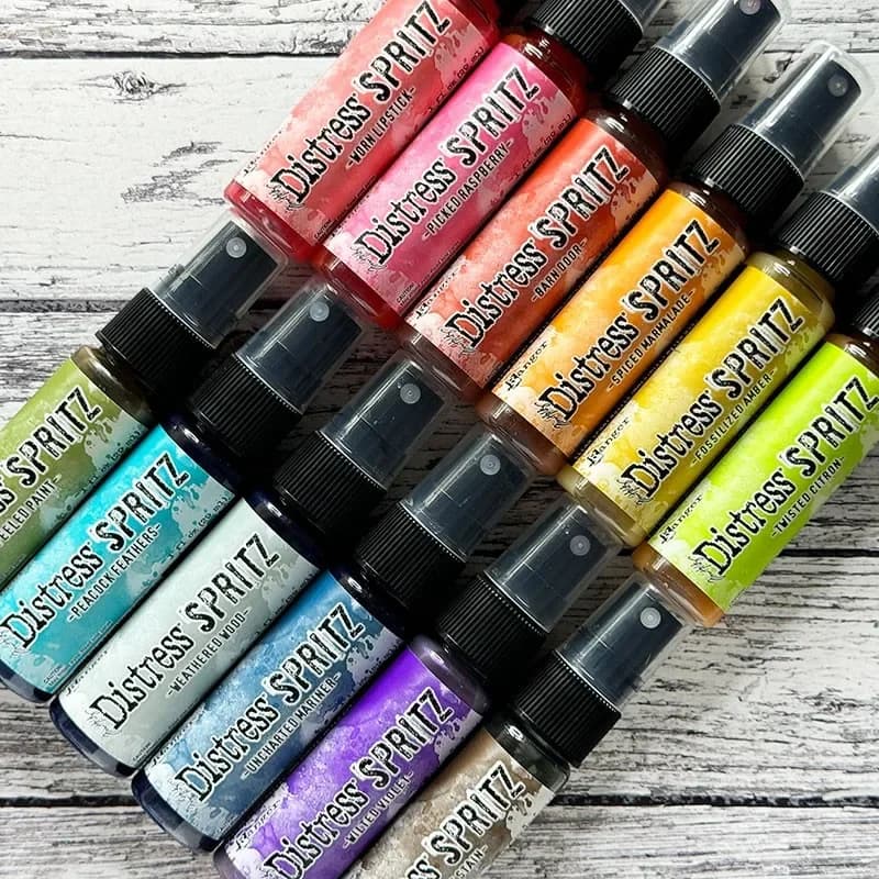 29ml/bottiglia a base d'acqua perlescente Vintage ossido Spray pigmento busta fai da te/biglietto di compleanno/pigmento decorativo libro mastro fatto
