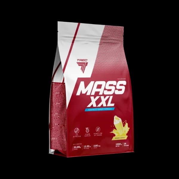 Trec Nutrition - MASS XXL - Formula avanzata per ottenere massa muscolare - 1 kg