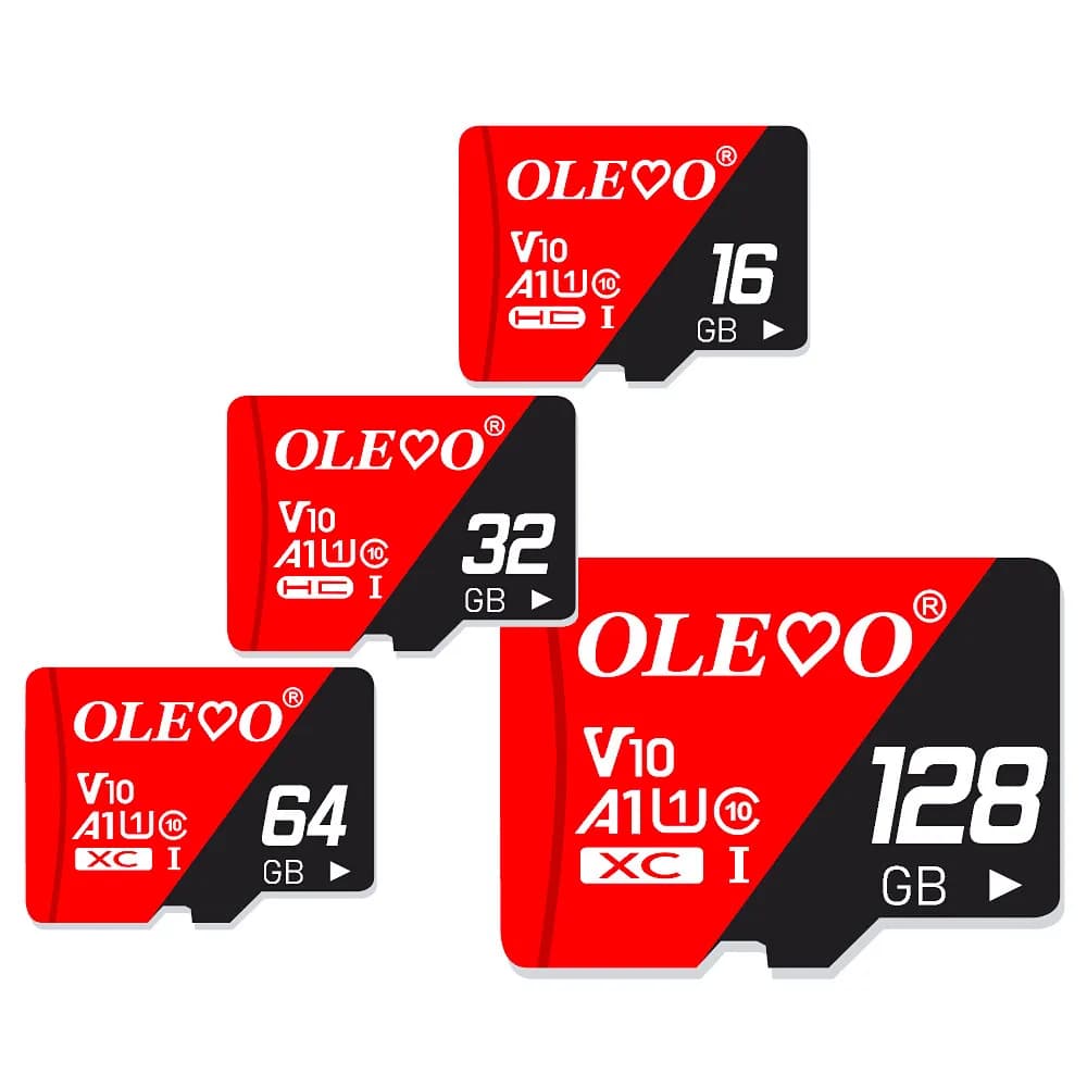 Schede di memoria di classe 10 scheda Micro tf di archiviazione da 64GB per telefono PC tablet 512GB Mini SD card 128gb 256gb ad alta velocità 16GB