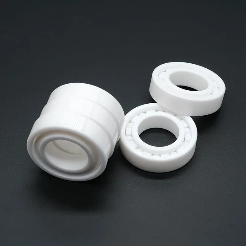 1 pz 608 6000 6001 6002 6003 6004 6005 6006 6007 Full ZrO2 Ceramica Zirconia Cuscinetto di Buona Qualità Double Sided Sigillato