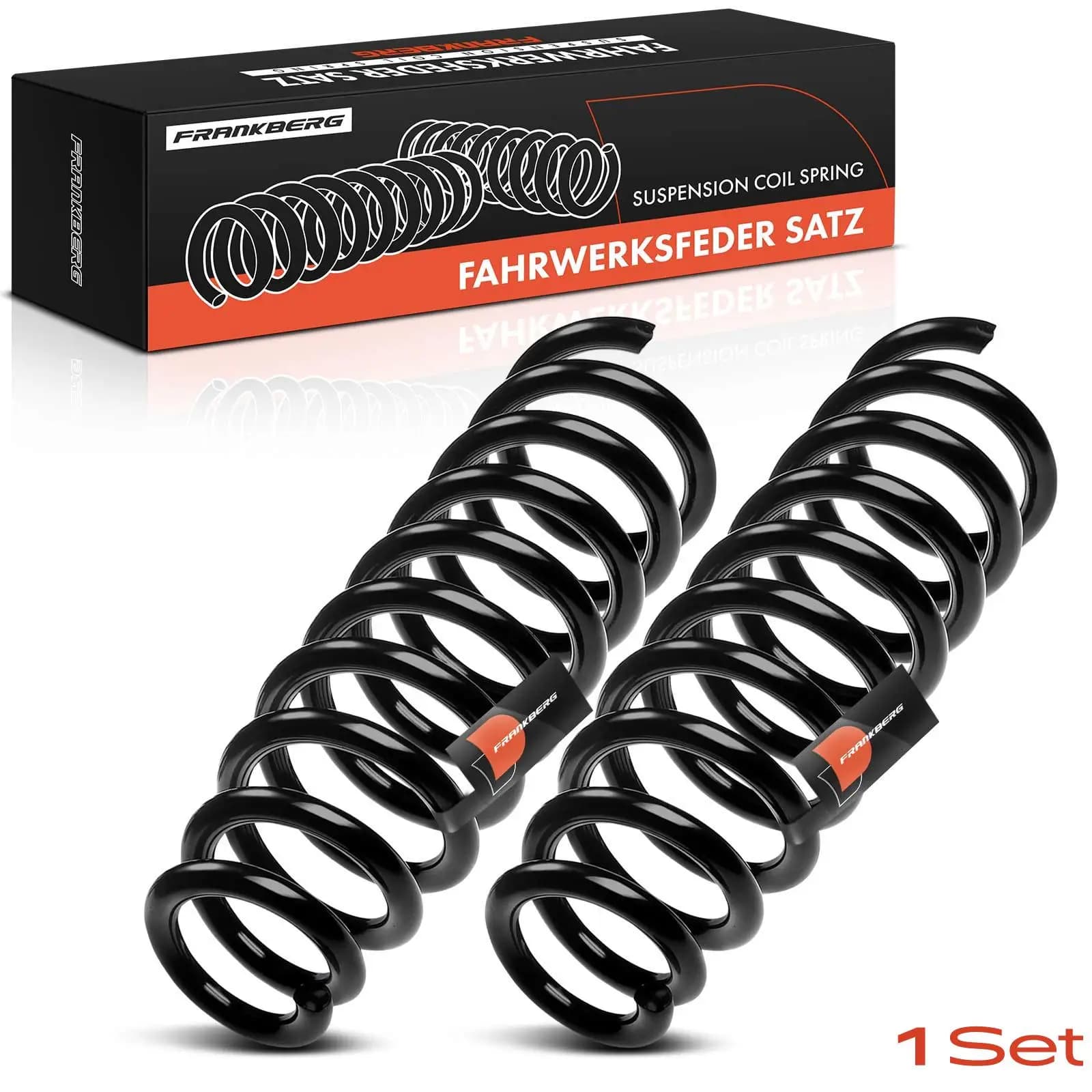 Frankberg 2x Molla per Telaio Assale Anteriore per Mercedes-Benz Classe E W211 T-Model S211 2002-2009 2113211404 A2113211404 SP3445
