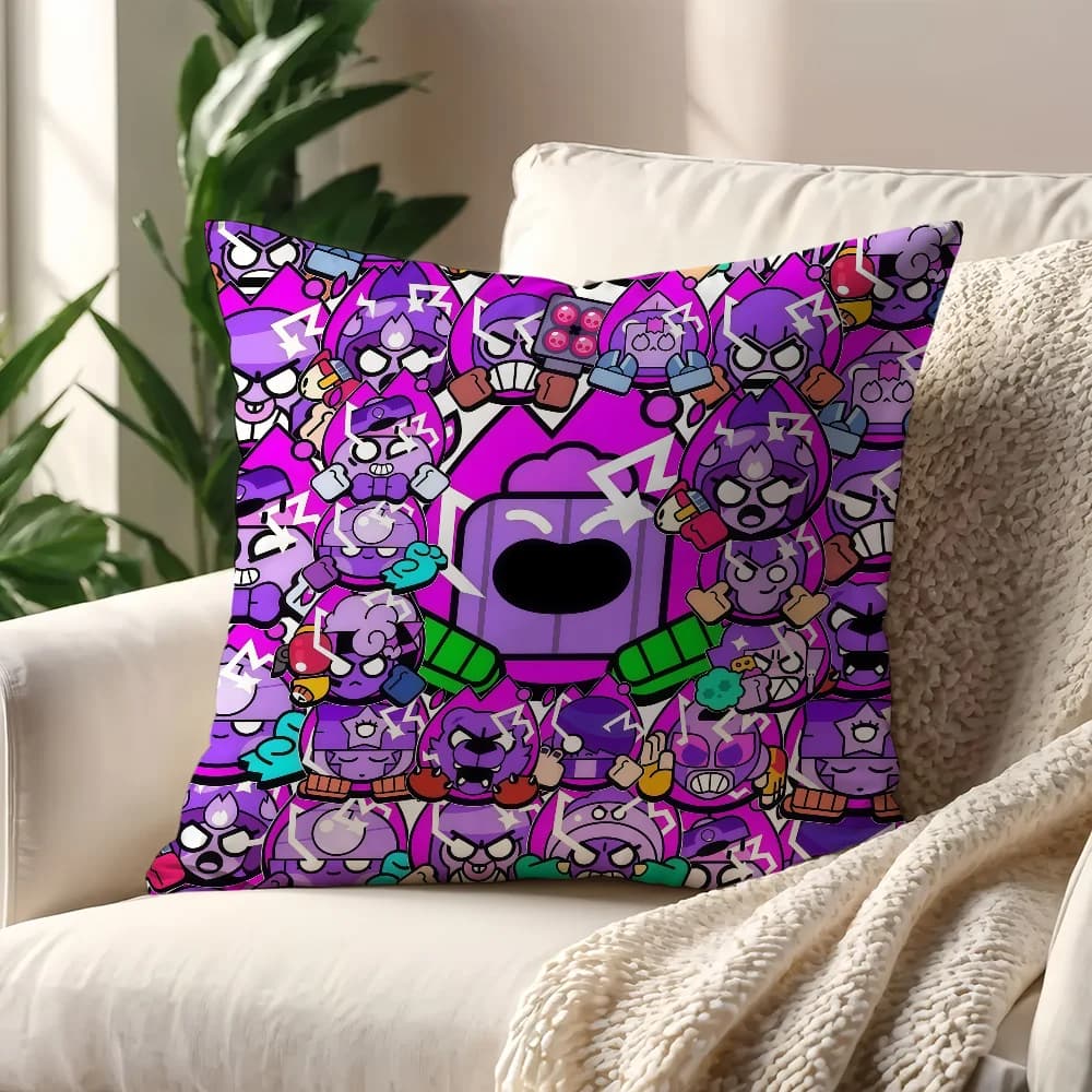 Fodera per cuscino Game B-Brawlers Sirius, la migliore decorazione per casa, ufficio, divano, auto, stile nordico semplice, bestseller