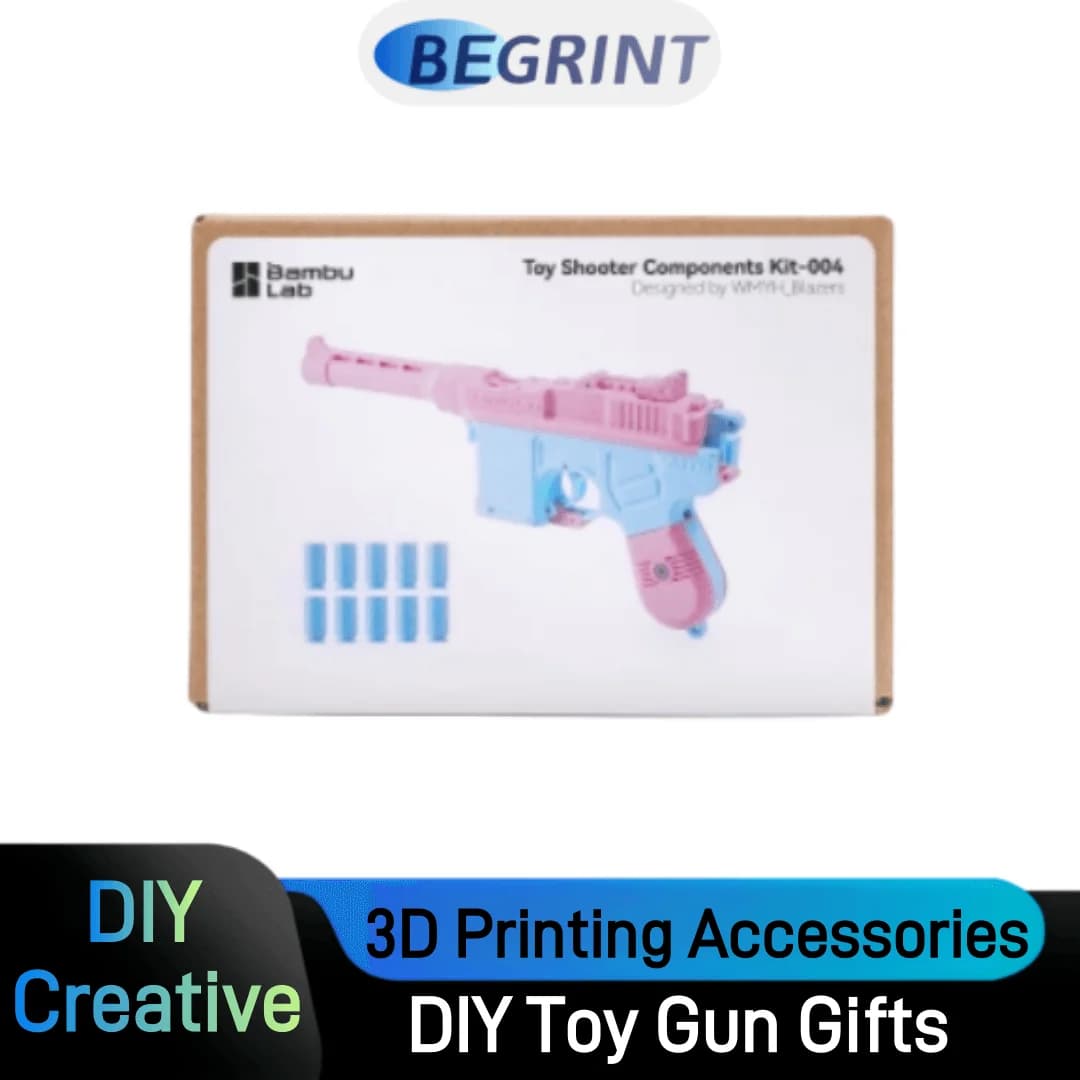 Per Bambu Lab stampa 3D fai da te creativo serie sparatutto componenti pistola giocattolo parti standard kit regali Begrint accessorio stampante 3D
