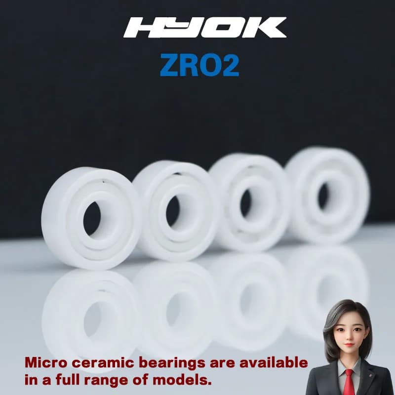 1PCS ABEC-9 Cuscinetto in ceramica con zirconio6 683 684 685 686 687 688 689 693 694 695 696 697 698 699 2RS e aperto
