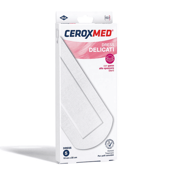 Ceroxmed Compresse Dress Delicatii 10x25 cm 5 Dress