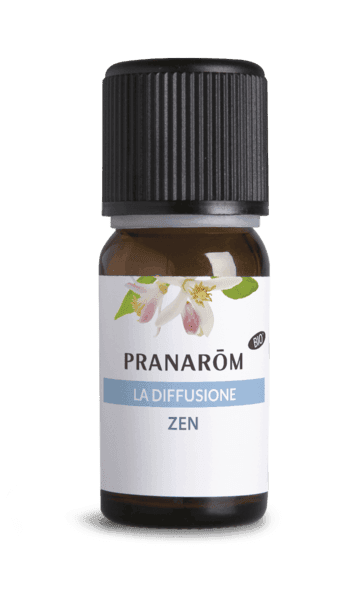 Pranarom La Diffusione Zen Oli essenziali per Diffusione Arancio e Cedro Bio Armonia e Relax 30 ml