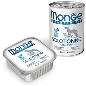 Monge Monoprotein Solo Tonno Cibo Umido Per Cani Adulti 150G