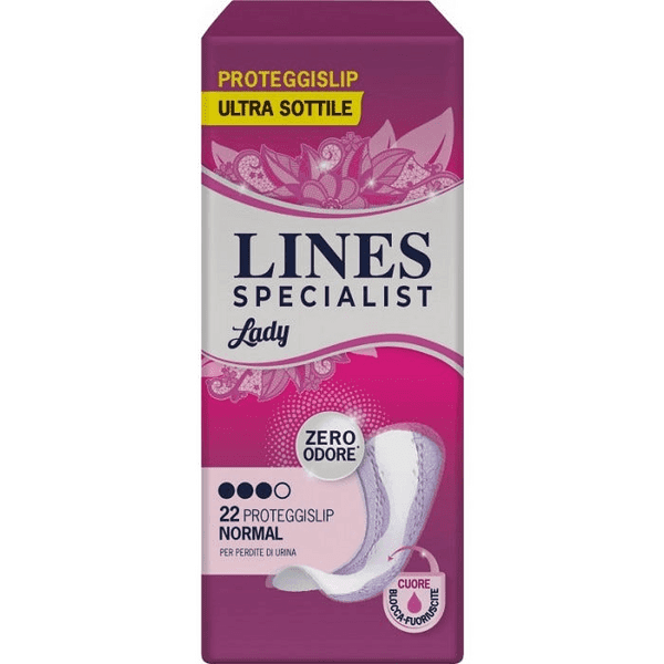 Lines Specialist Lady Normal Proteggislip 22 Pezzi