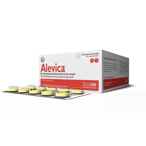 Alevica Integratore Veterinario Sistema Nervoso Cani e Gatti 200 compresse