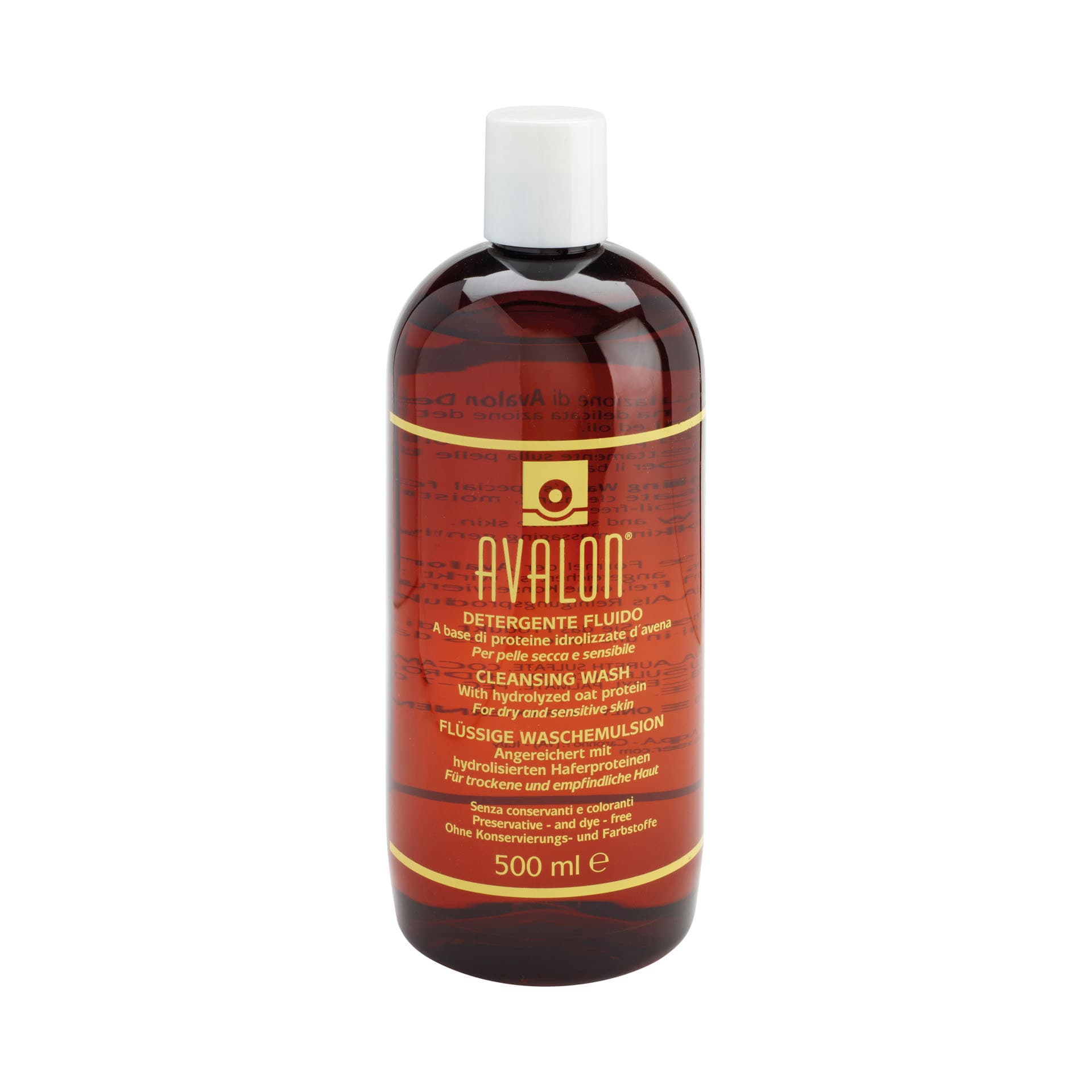 Avalon Detergente Fluido Delicato Corpo Pelle Secca e Sensibile 500 ml