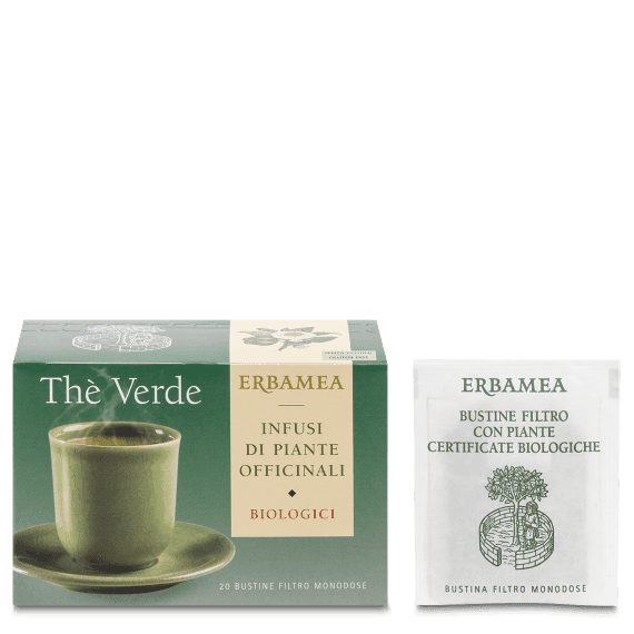 Erbamea The' Verde Tisana Bio 20 Filtri