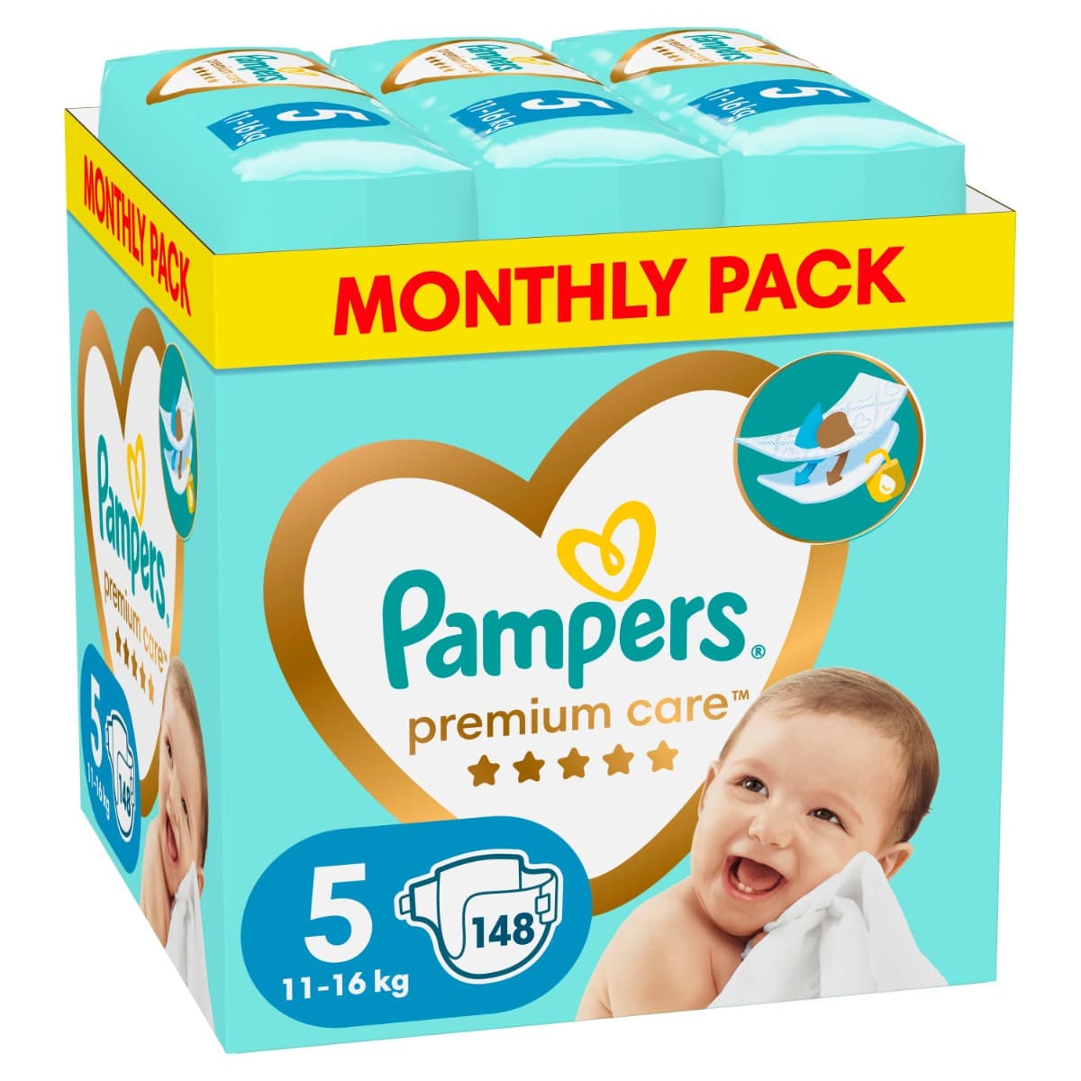 Pampers Premium Care 5 X 148