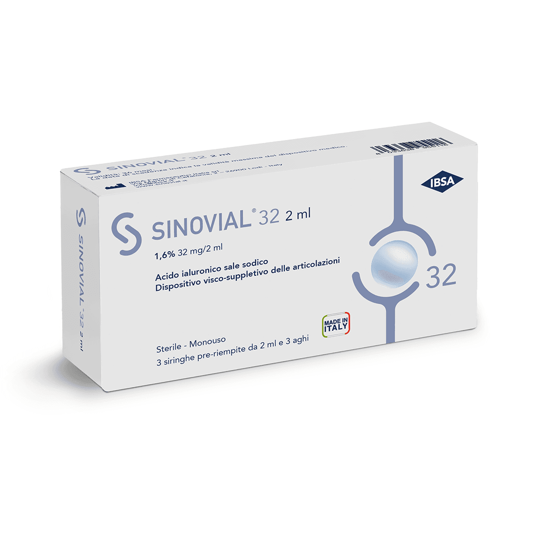 Striga Intra-articolare Sinovial 32 + Ago Gauge 21 3 Pezzi
