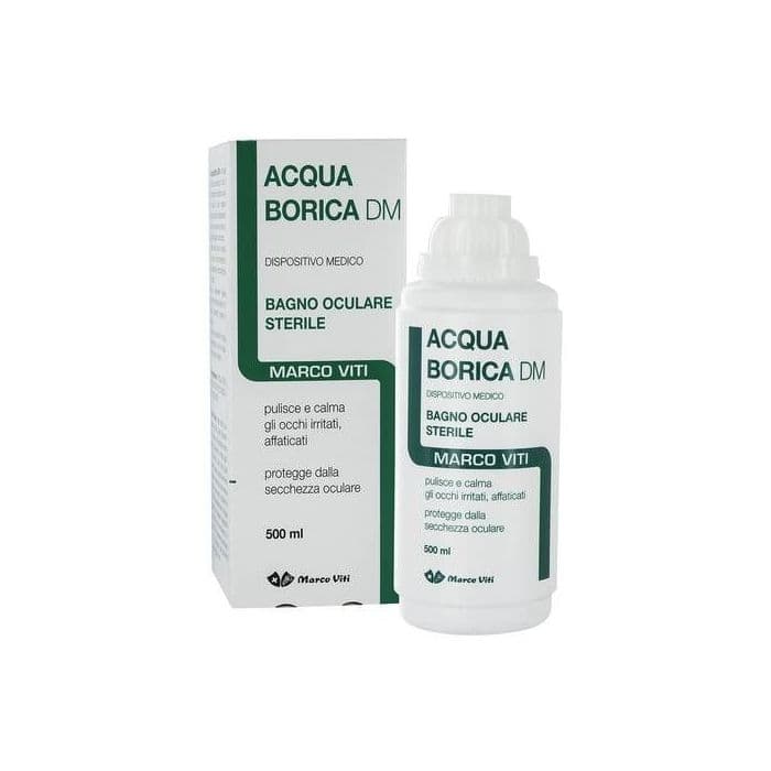 Marco Viti Acqua Borica Bagno Oculare Sterile 500 ml