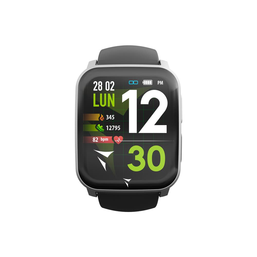 Techmade Tech-Feel Smartwatch Black-Silver