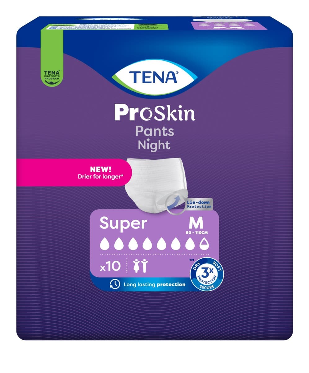 Tena Pants Night Super M 10Pz