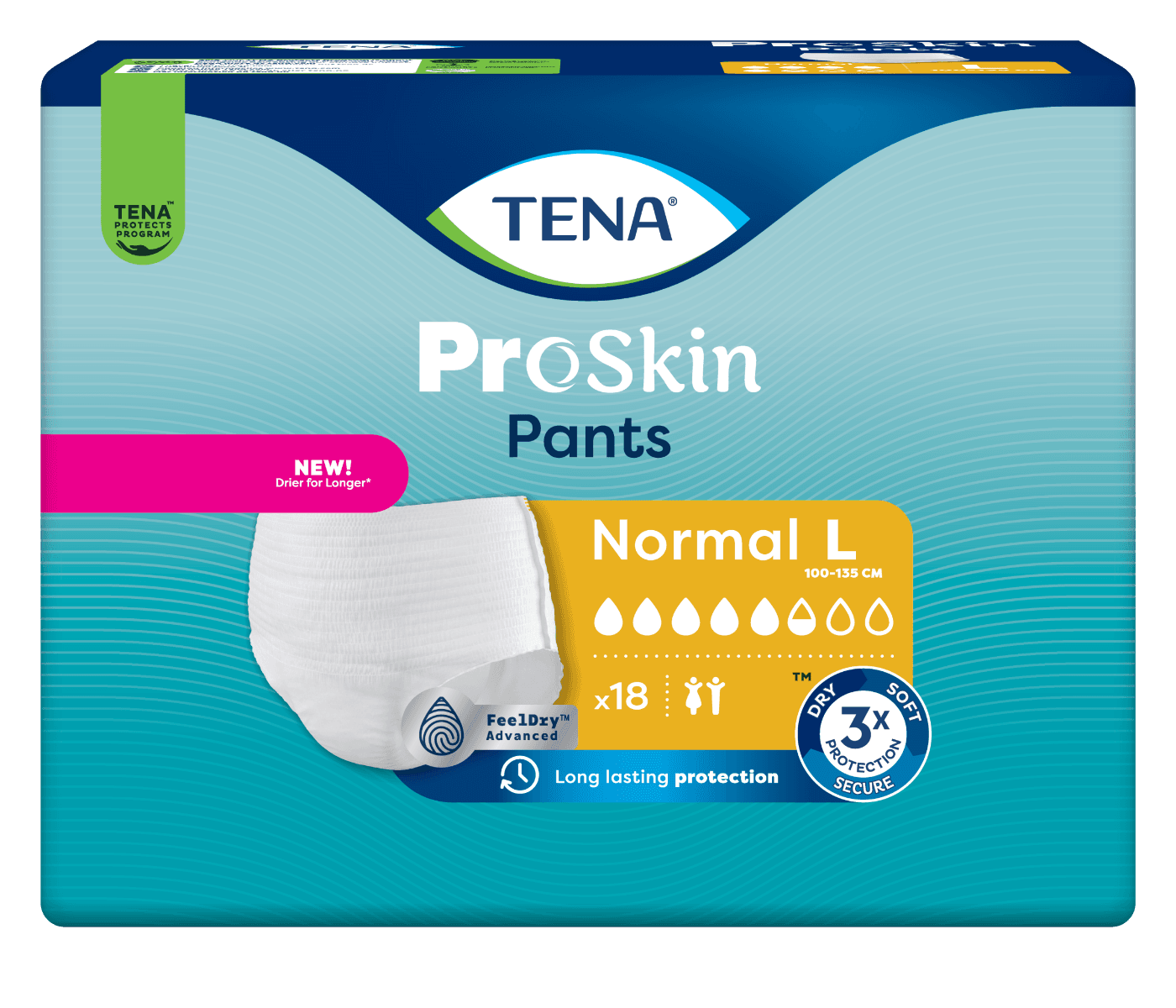 Tena Pants Pann Normal L 18Pz