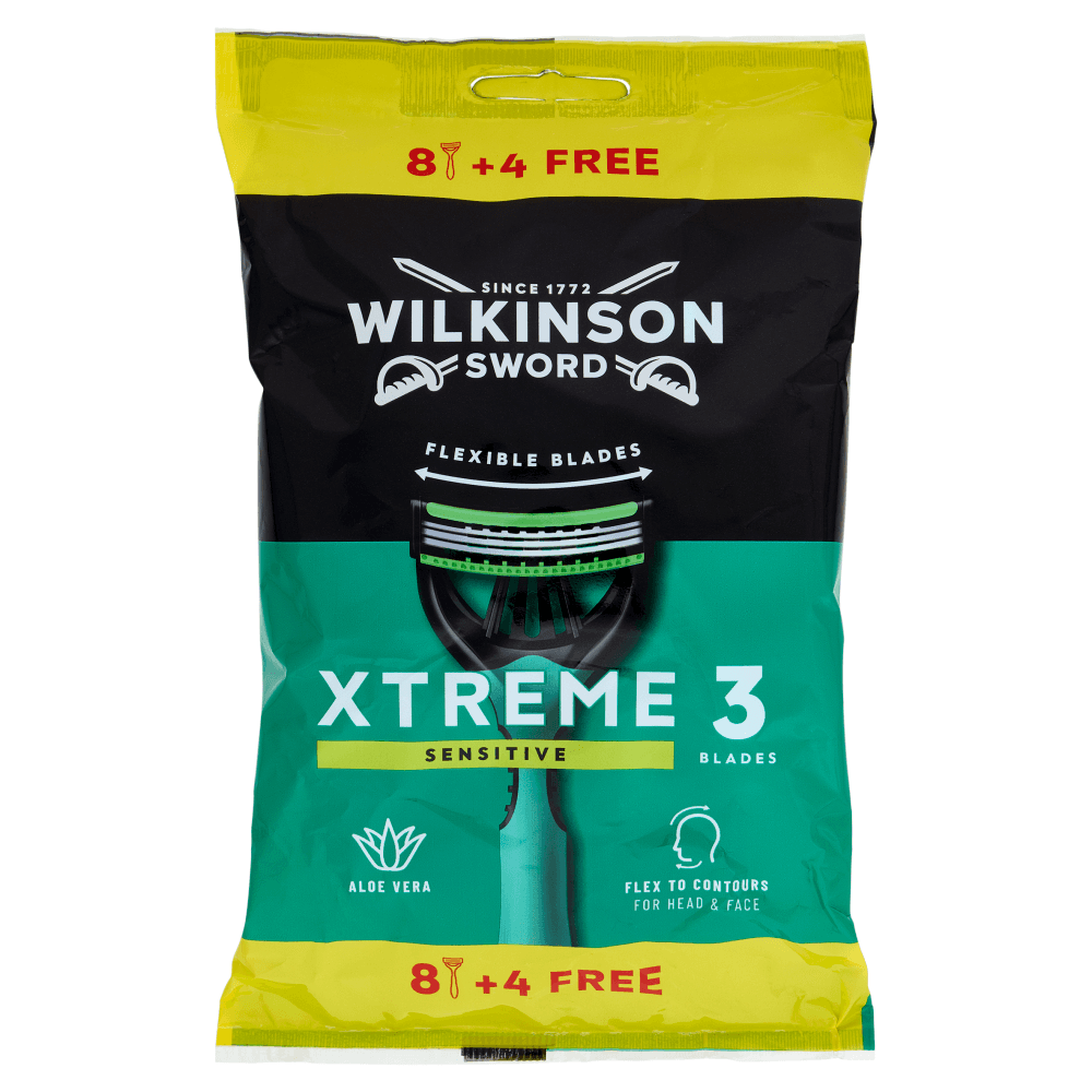 Wilkinson Xtreme3 Sensit 12Pz