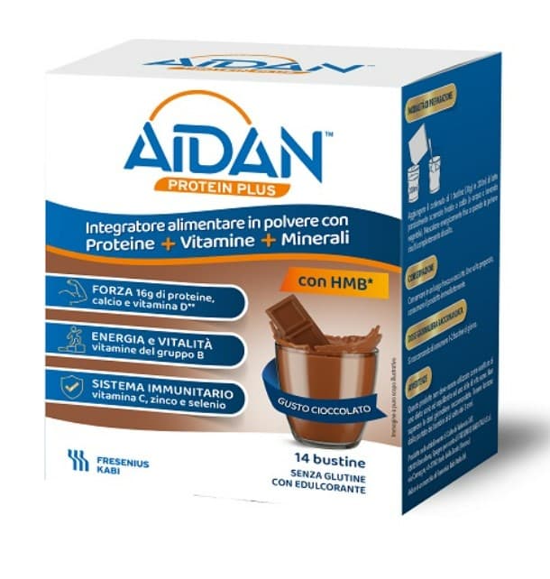 Aidan Protein Plus 14 Bustine Cioccolato