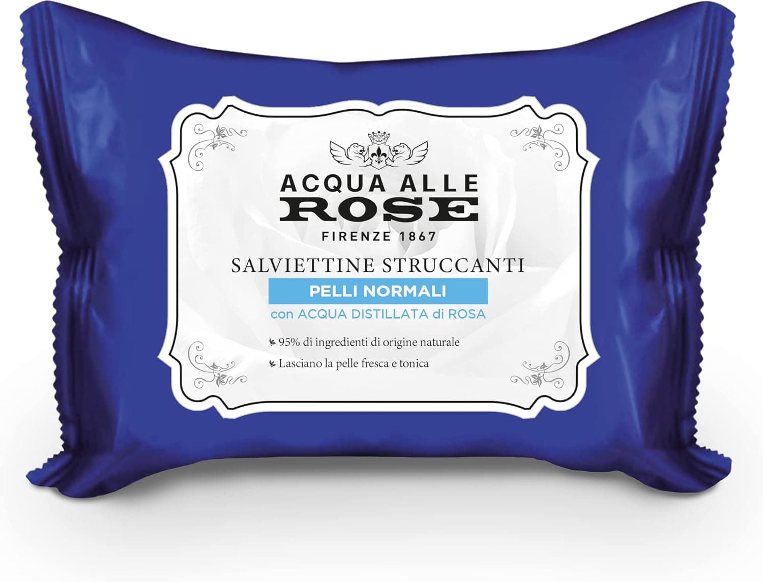 Acqua Alle Rose Salviettine Struccanti Rinfrescanti 20 Pz