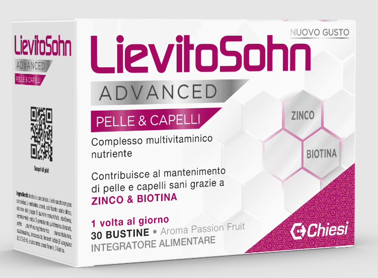 LievitoSohn Advanced Pelle e Capelli Integratore 30 Bustine