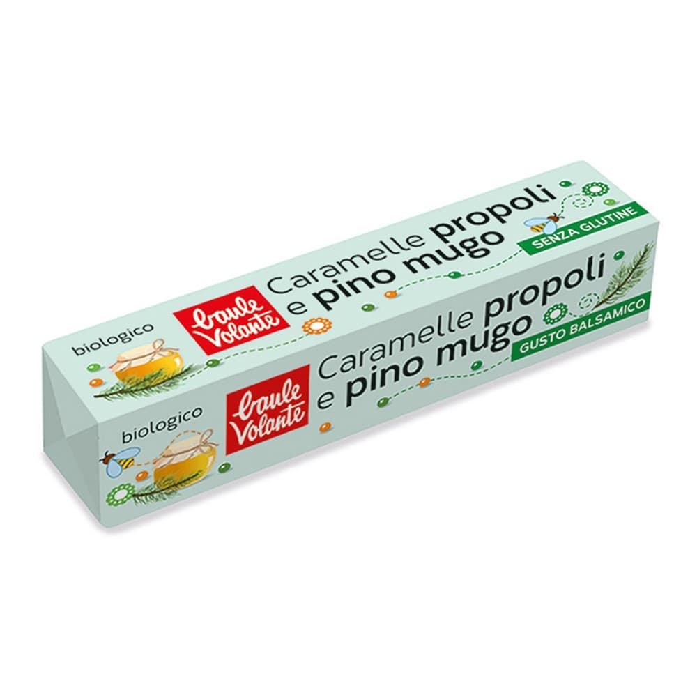 Baule volante - caramelle propoli e pino mugo senza glutine baule volante 45 gr