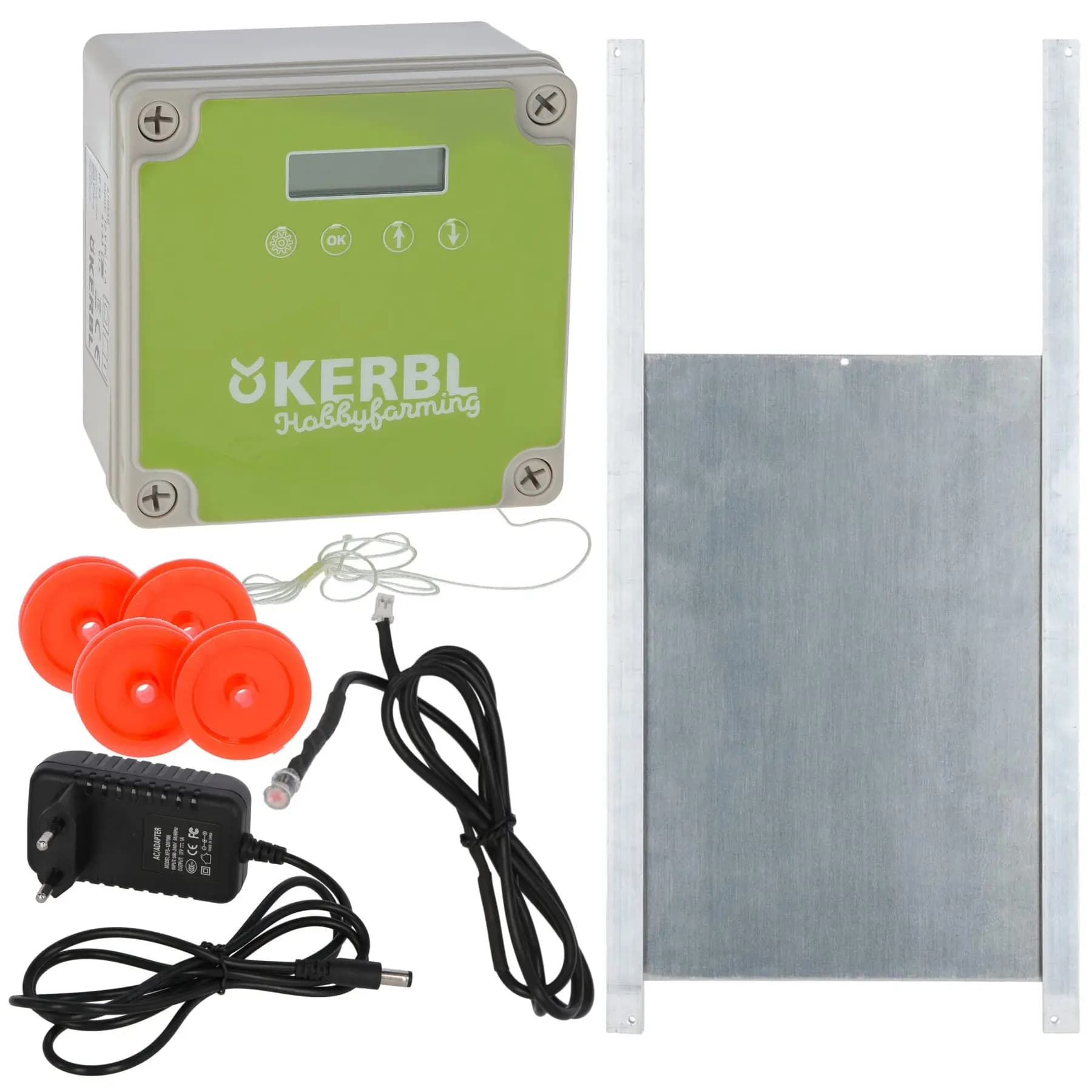 Kit porta automatica per pollaio Kerbl
